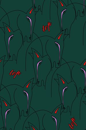 L.D~线条印花华亿平台图片