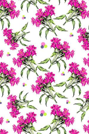 植物花卉印花华亿平台图片