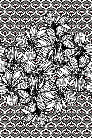 条纹印花华亿平台图片