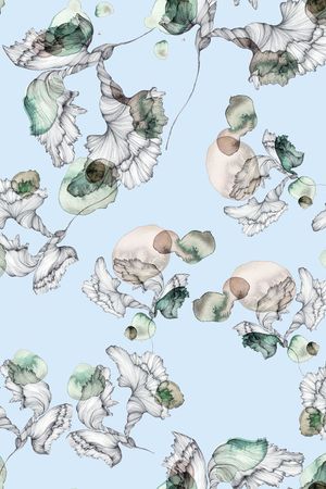 兰花印花华亿平台图片