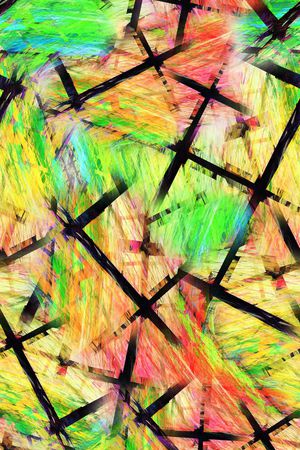 抽象印花华亿平台图片