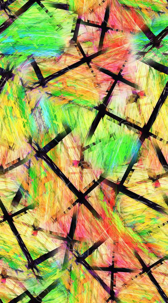 抽象印花华亿平台图片