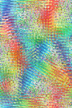 多彩、抽象、几何印花华亿平台图片