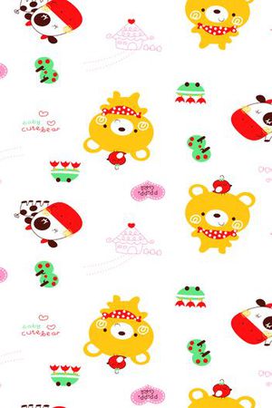 可爱印花华亿平台图片