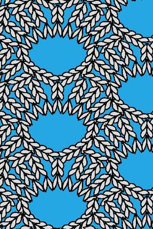 仿毛线印花华亿平台图片