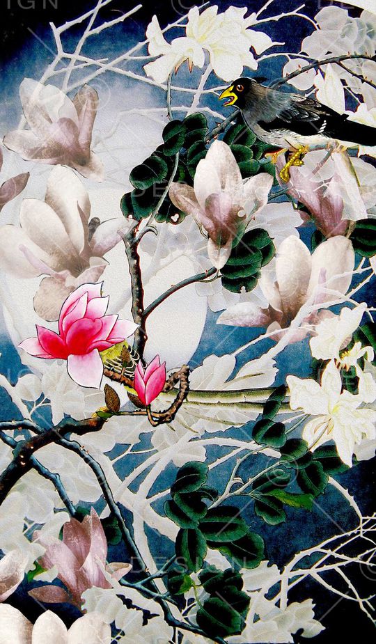 定位花印花华亿平台图片