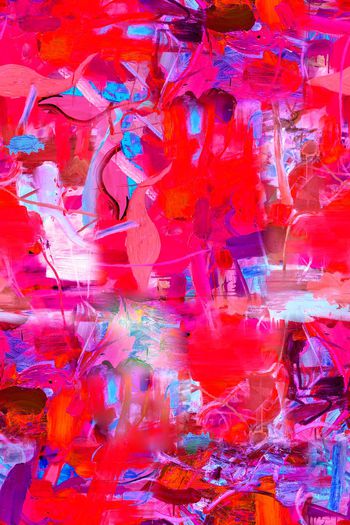 652676-油画艺术条纹