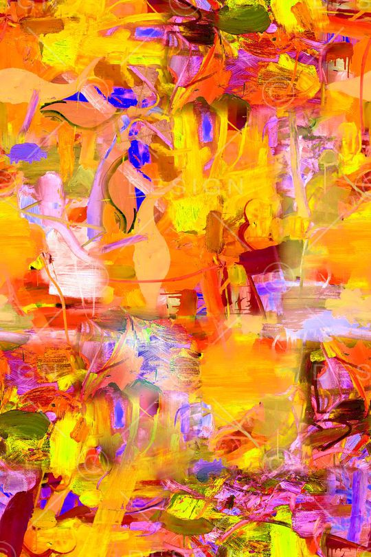 波浪条纹印花华亿平台图片