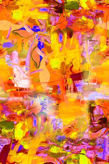 652682-油画艺术条纹