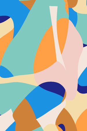 大色块印花华亿平台图片