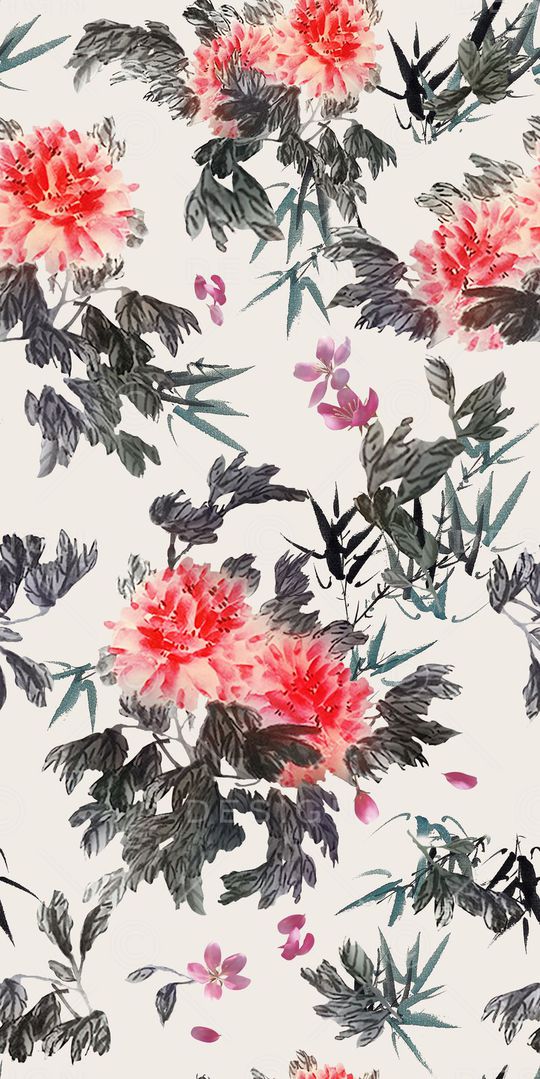 乱花印花华亿平台图片