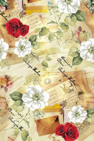 手绘印花华亿平台图片