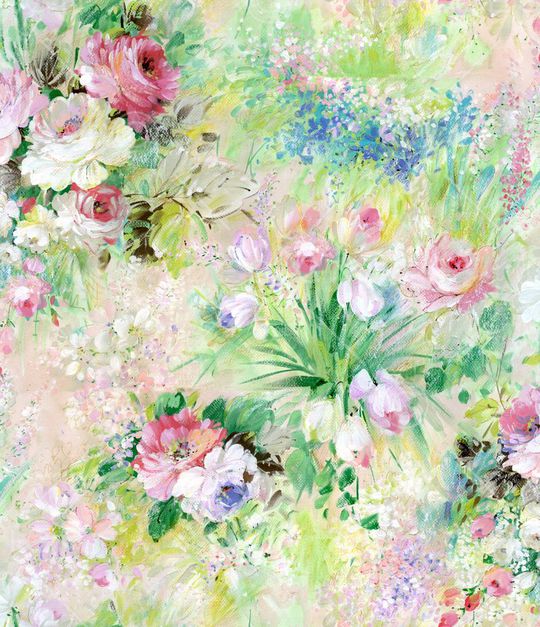 手绘花印花华亿平台图片