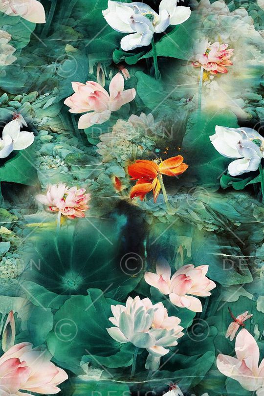 中国风印花华亿平台图片