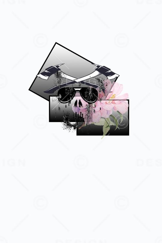 骷髅头印花华亿平台图片