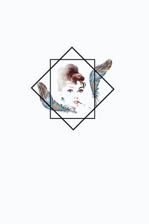 赫本印花华亿平台图片