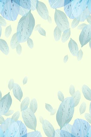 花卉树叶水彩长纱巾印花华亿平台图片