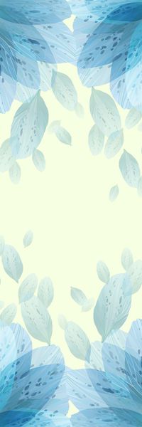 花卉树叶水彩长纱巾印花华亿平台图片