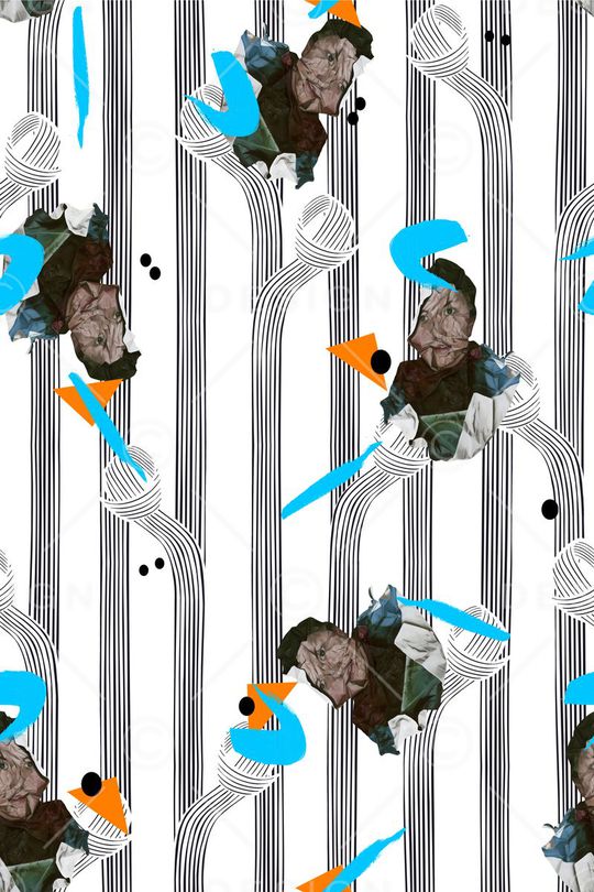 流行时尚印花华亿平台图片