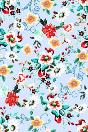 刺绣印花华亿平台图片