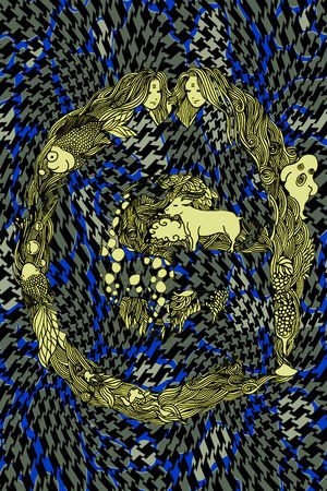 千鸟格印花华亿平台图片