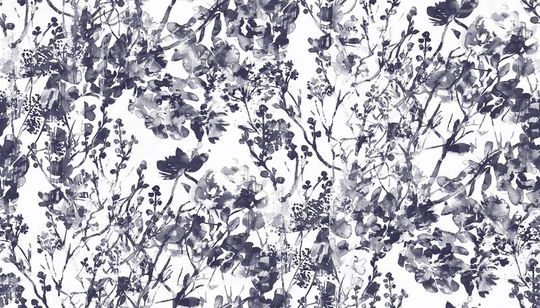 精仿水墨画印花华亿平台图片