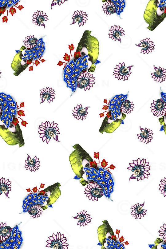 流行时尚印花华亿平台图片