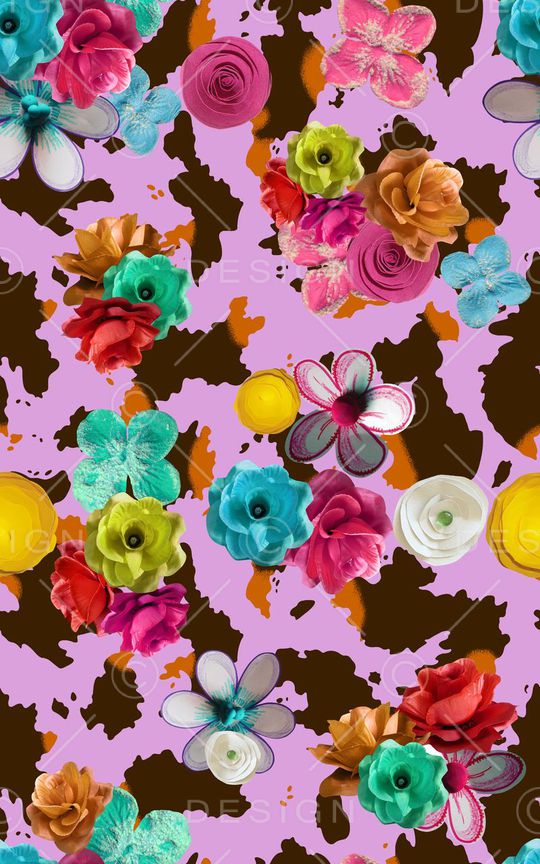 花朵印花华亿平台图片