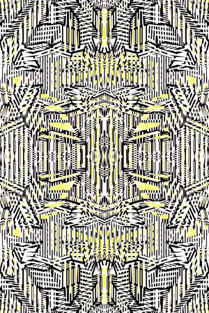 小方块印花华亿平台图片