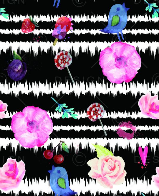 莫妮卡-女装华亿平台印花华亿平台图片