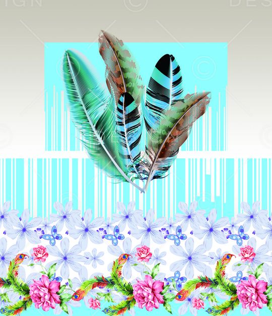 淑女印花华亿平台图片