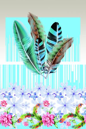 淑女印花华亿平台图片