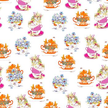 653028-杯子花卉柠檬红