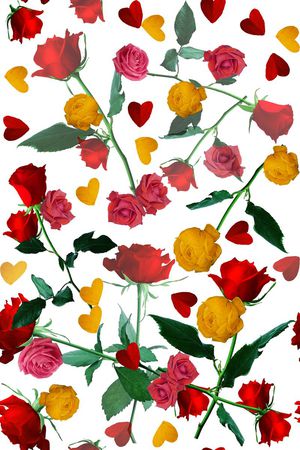 玫瑰印花华亿平台图片