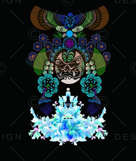 淑女印花华亿平台图片