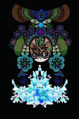 淑女印花华亿平台图片