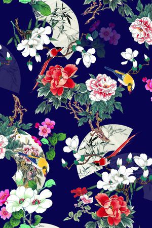 民族风印花华亿平台图片