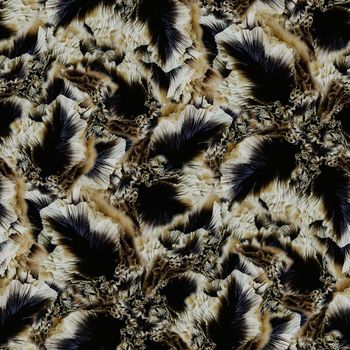 抽象科幻风格印花华亿平台图片