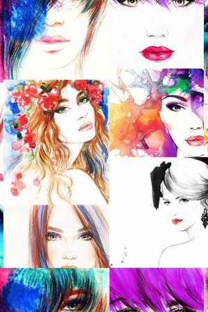 休闲风印花华亿平台图片