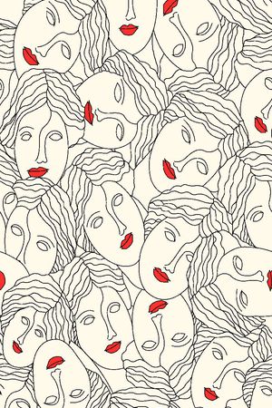 线条印花华亿平台图片