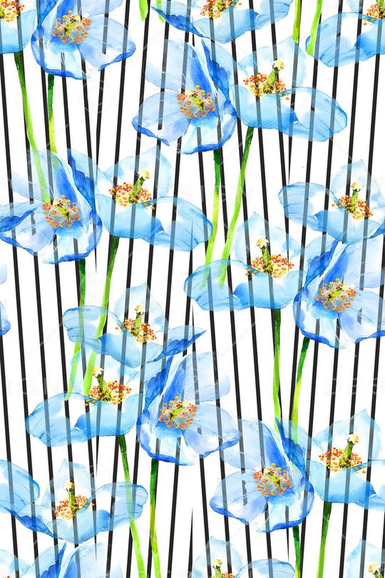 淡雅印花华亿平台图片