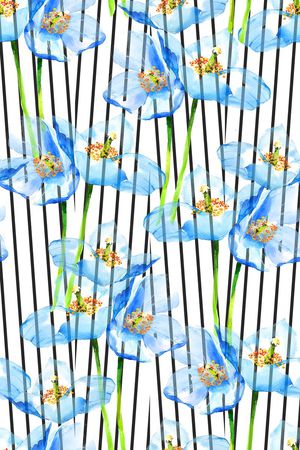 淡雅印花华亿平台图片