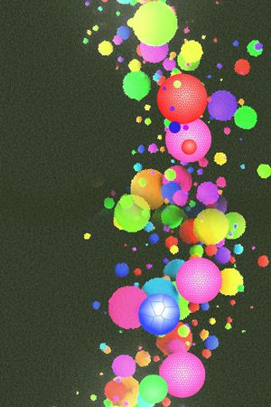 圆圈印花华亿平台图片