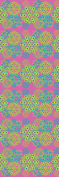 圆圈组合印花华亿平台图片