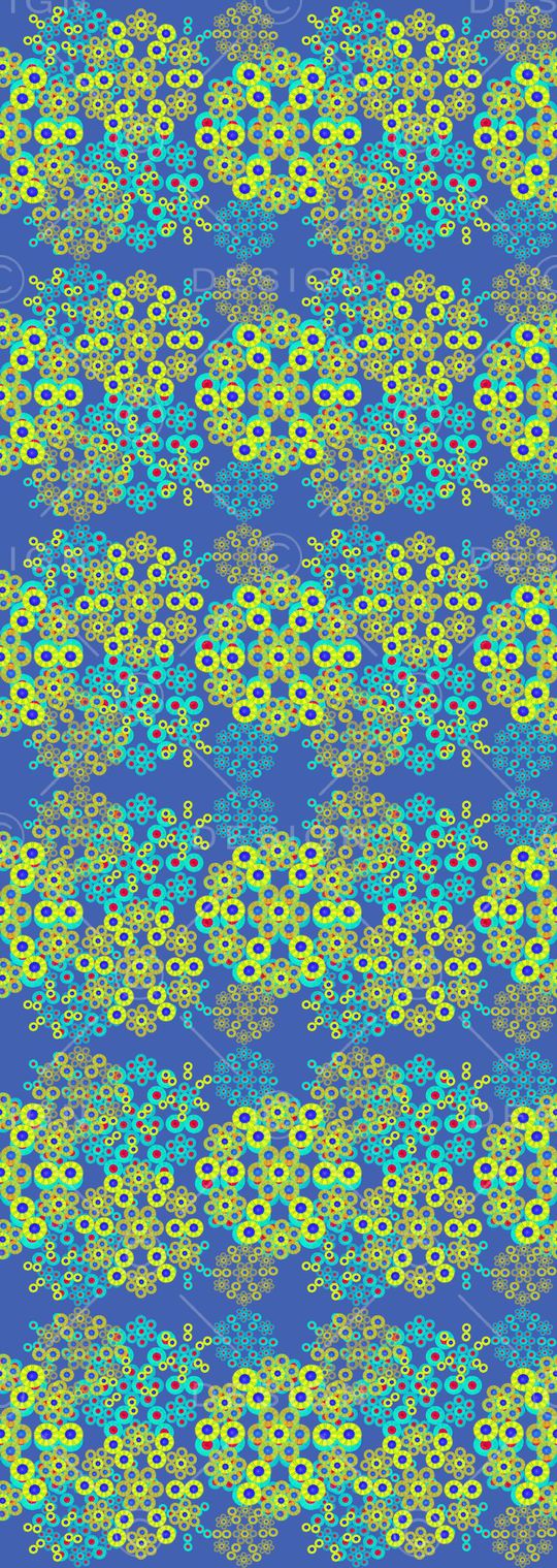 圆圈组合印花华亿平台图片