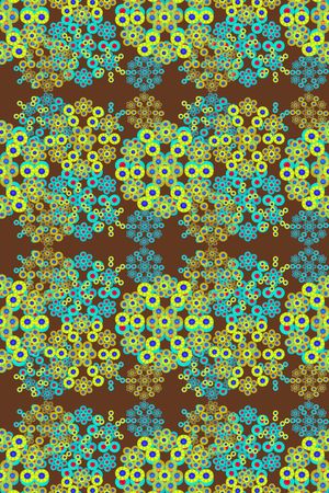 圆圈组合印花华亿平台图片