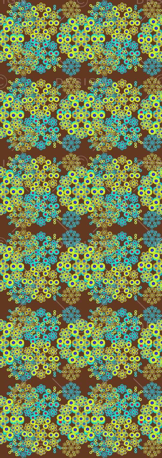 圆圈组合印花华亿平台图片