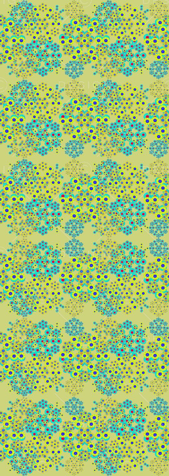 圆圈组合印花华亿平台图片