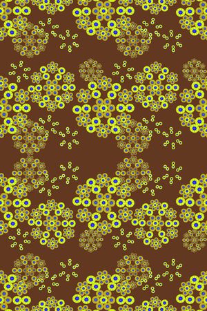 圆圈组合印花华亿平台图片