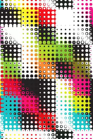 圆点印花华亿平台图片